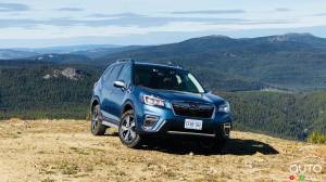 First drive of the 2019 Subaru Forester: Mountain Climbing in Premier class